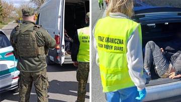 Ukrainiec przewoził 20 Somalijczyków, Polak – Bangliczyków. Akcja służb granicznych